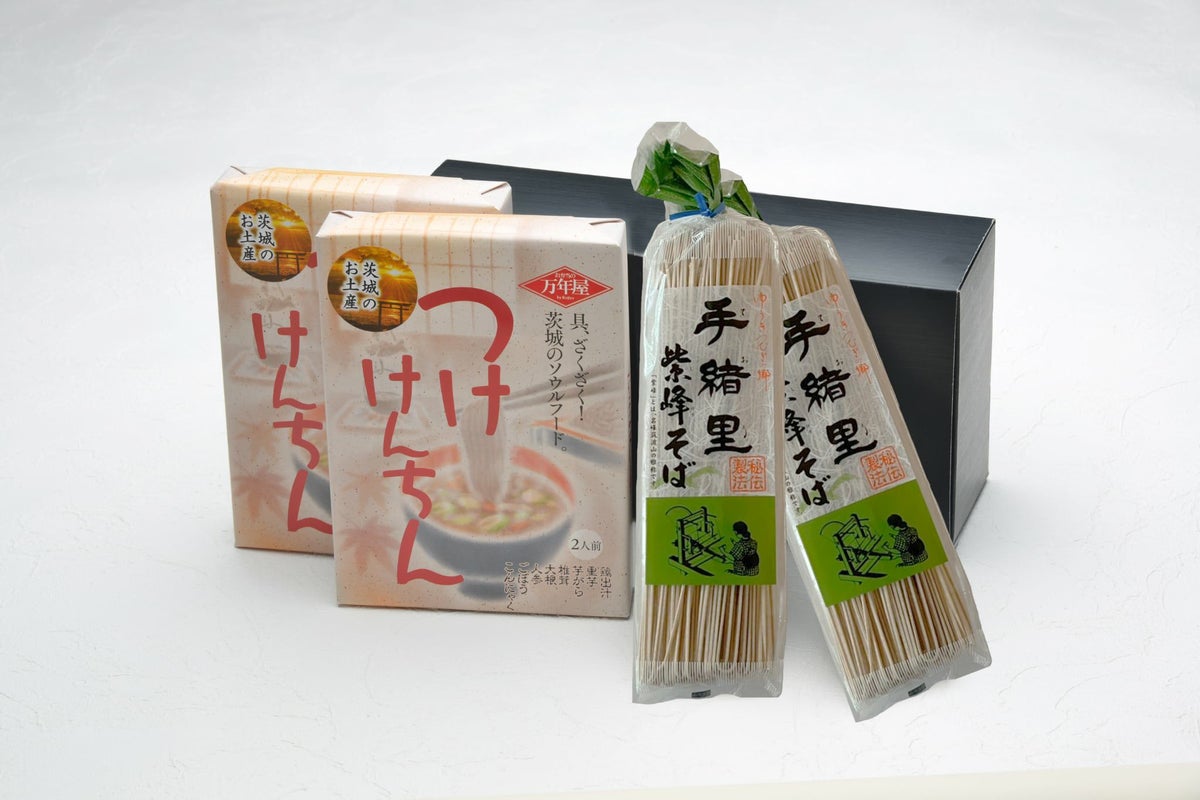 つけけんちんと常陸秋そばのセット
